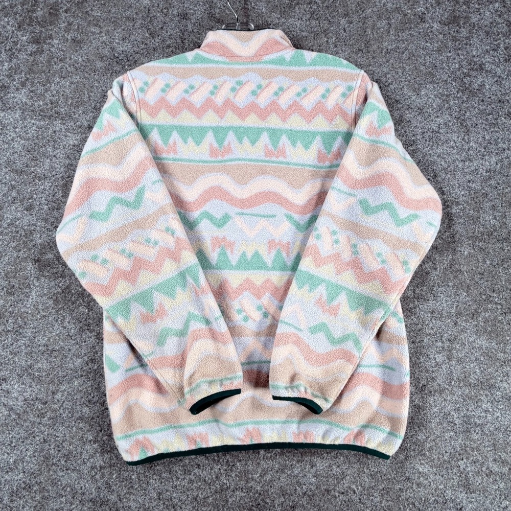Patagonia Synchilla Pullover Girls XL‎ Lofoten Geo Beluga Lightweight Snap-T - Picture 2 of 16